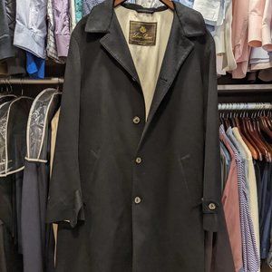 Loro Piana - Mens Cashmere Trench Coat - Dark Gray